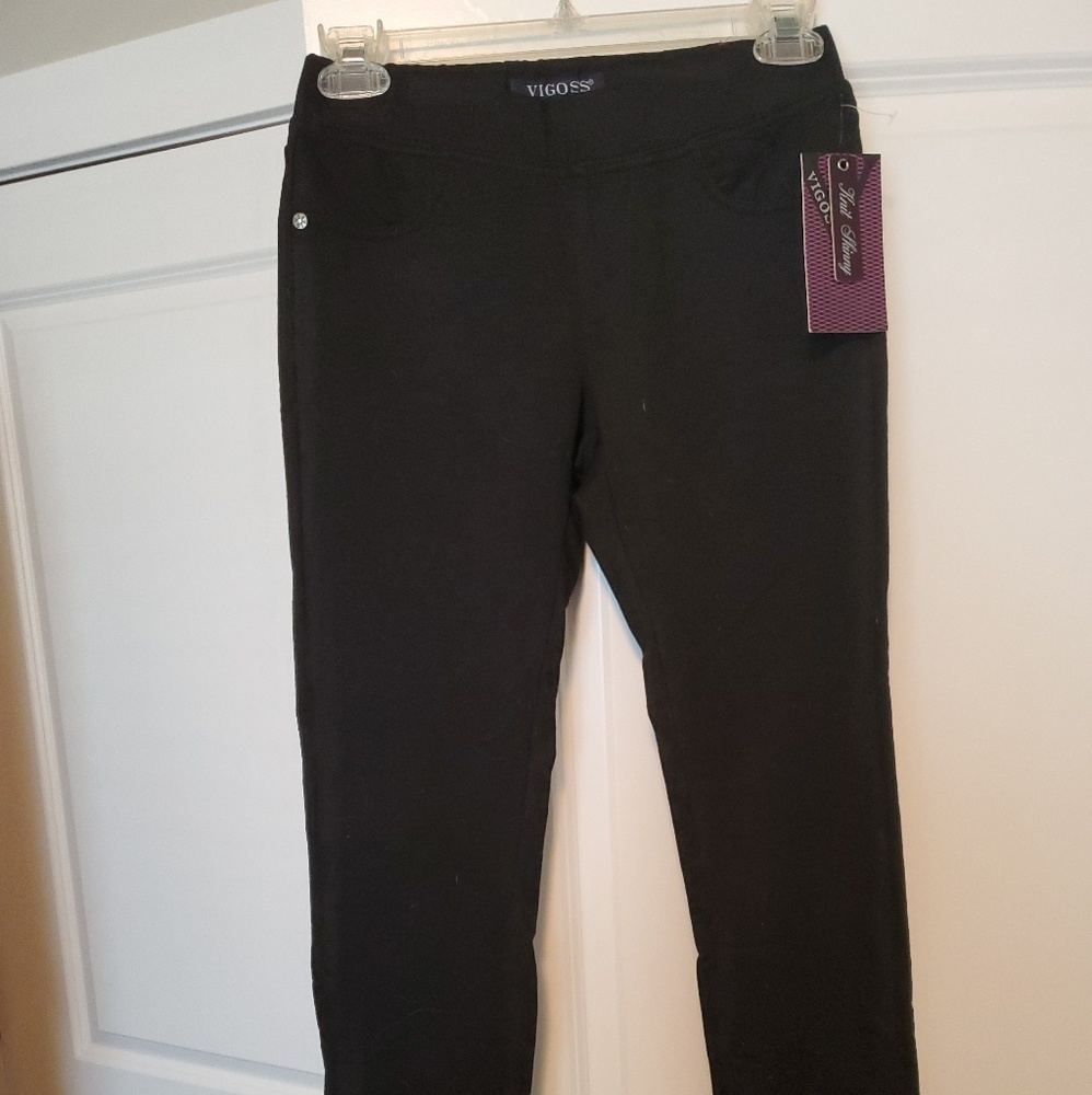 Black jeggings